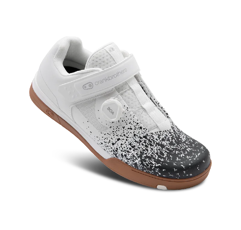 Mallet BOA® Clip-In Shoes - Black/White Splatter